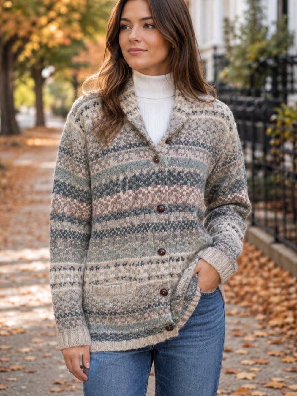 Embassy Row Petites Cardigan